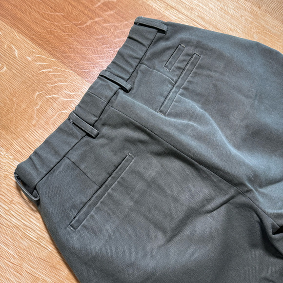 Olive Pleat Pant - Picture 2 of 3